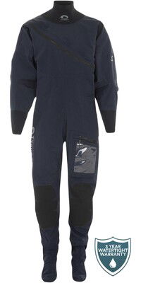 2024 Typhoon Mujer Marros Front Zip Traje Seco 100190 - Navy